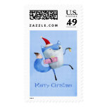 Christmas Polar Fox Stamps
