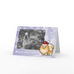 Christmas Pomeranian Card