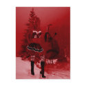 Christmas Post Cards Template postcards