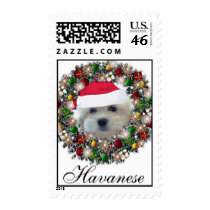 Christmas Postage - Havanese