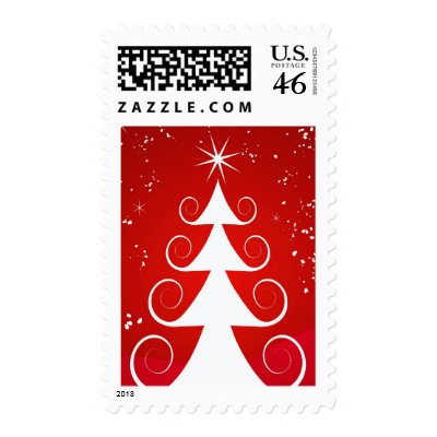 Christmas Postage Stamp by SquirrelHugger