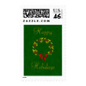 Christmas Postage Stamp by SquirrelHugger Christmas Postage Stamp
