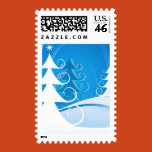christmas postage, white christmas, christmas