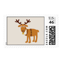 Christmas Postage Stamp by SoCalTeeShirts Christmas Postage Stamp