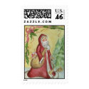 Christmas  Postage Stamp Father Christmas Santa
