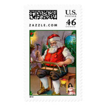 Christmas Postage Stamps - Santa Claus by golden_oldies Christmas Postage Stamps - Santa Claus