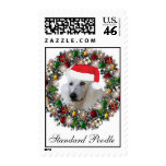 Christmas Postage - Standard Poodle postage
