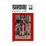 Christmas Postage - Vintage Christmas Greeting