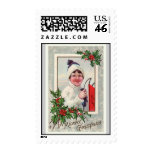 Christmas Postage - Vintage Christmas Greeting