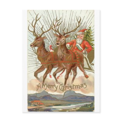 Christmas postcards