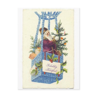 Christmas postcards