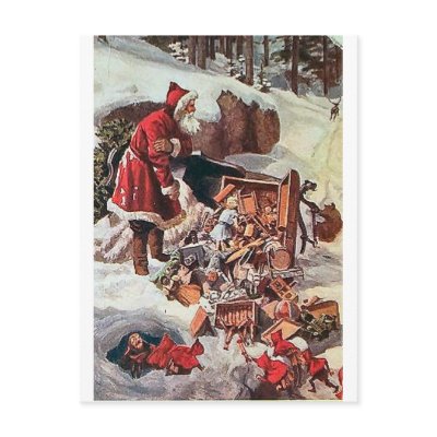 Christmas postcards