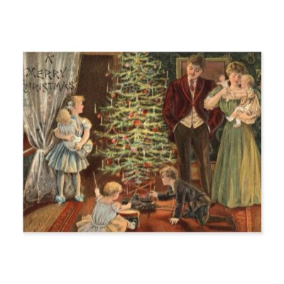 Christmas postcards