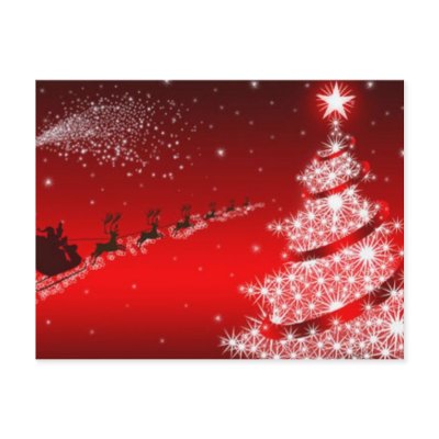 CHRISTMAS postcards