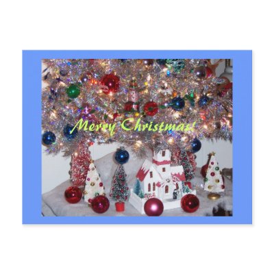 Christmas postcards