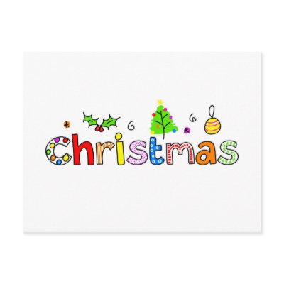 christmas postcards