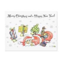 Christmas postcard