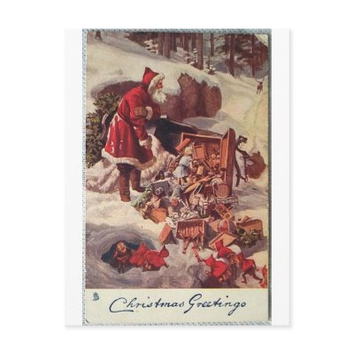 Christmas postcards