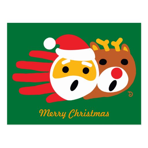 Christmas postcard