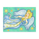 Christmas Postcard: Christmas Angel