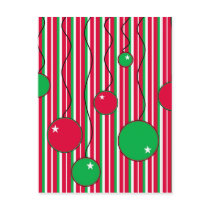 Christmas Postcard: Modern Pizazz