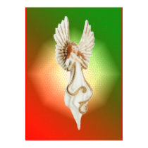 Christmas Poster Prints - Religious Angel by TastefulDesigns Christmas Poster Prints - Religious Angel