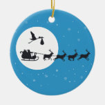 Christmas Pregnancy Ornament- Coming to Town