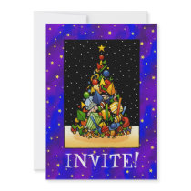 Christmas Present Invitation