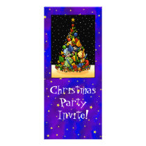 Christmas Present Invite invitations