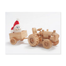 Christmas present post card