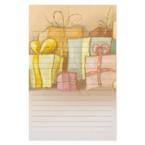 christmas presents galore personalized stationery