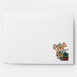 christmas presents mouse envelope