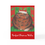 Christmas Pud greetings card