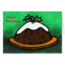 Christmas Pudding Card