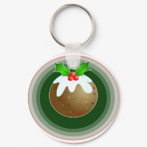 Christmas Pudding keychains by prawny Christmas Pudding keychains