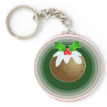Christmas Pudding Keychain