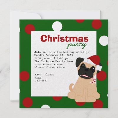 christmas pug cast