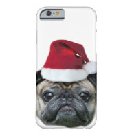 Christmas pug iPhone 6 case