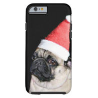 christmas pug iPhone 6 case
