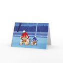 Christmas Puppies cards