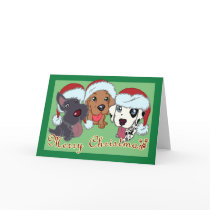 Christmas puppies cards by nassosvakalis Christmas puppies cards
