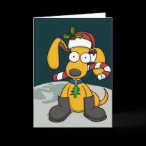 Weihnachten Puppy 1 karten