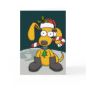 Christmas Puppy 1 cards by wislander Christmas Puppy 1 cards