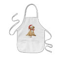 Christmas Puppy aprons