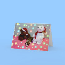 Christmas Puppy Card