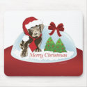 christmas puppy mouse pad mousepads by spacekat1031 christmas puppy mouse pad mousepads