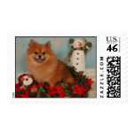 Christmas Puppy Postage