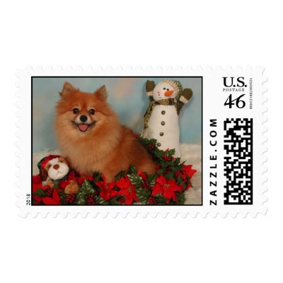 Christmas Puppy postage