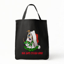 Christmas Puppy Tote Bag