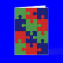 Christmas Puzzle cards